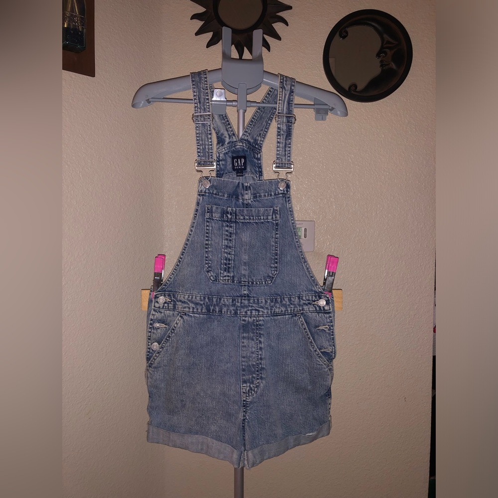GAP Light Blue Denim Overalls
